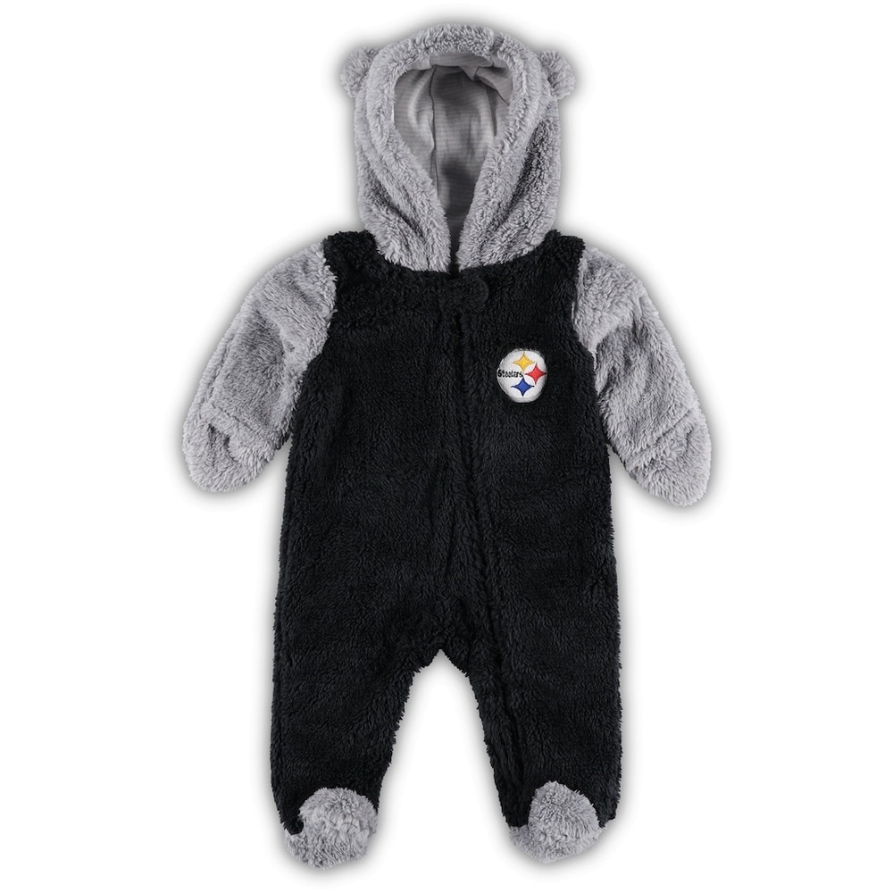 NWT Steelers Fleece Onesie Bunting 6-9mo